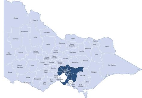 victoria municipality map|list of councils victoria.